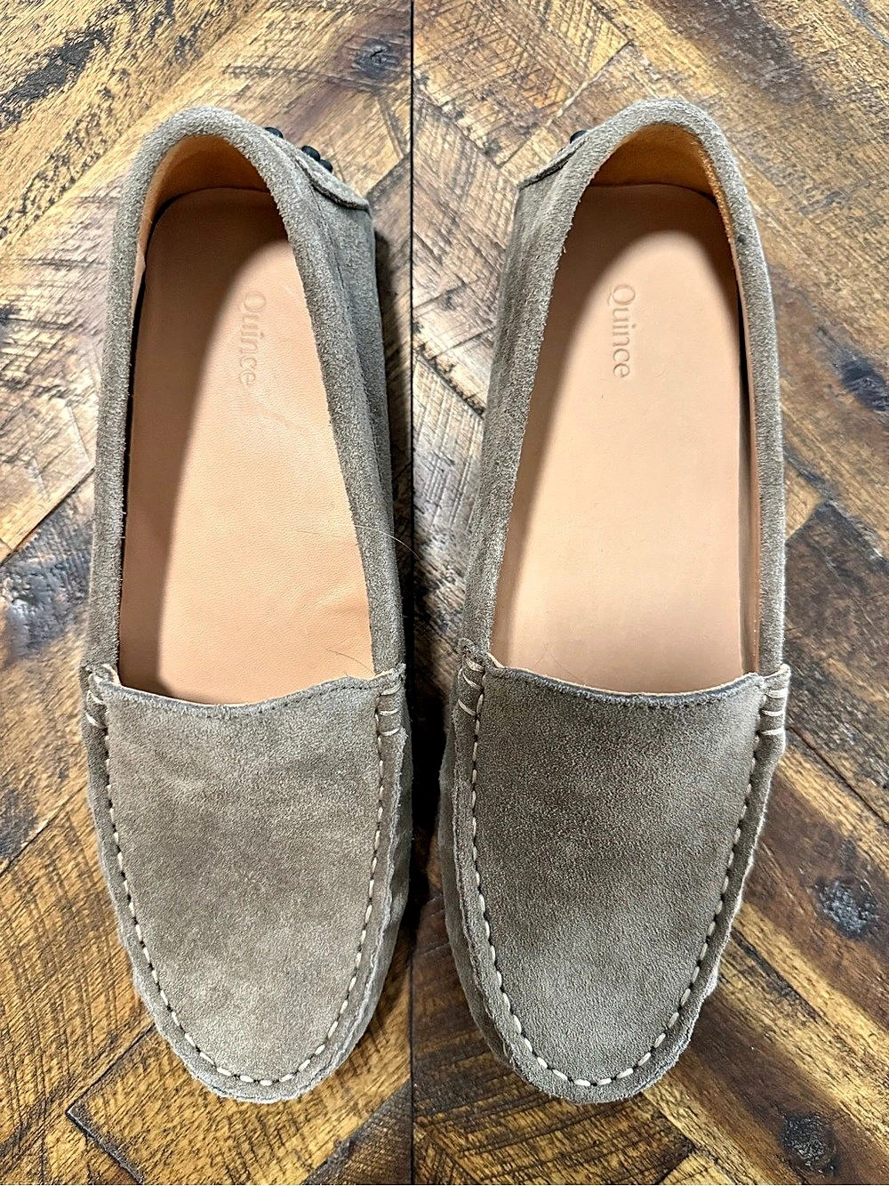 Quince Suede Driver Loafer Suede Loafers - Picture 2 of 4